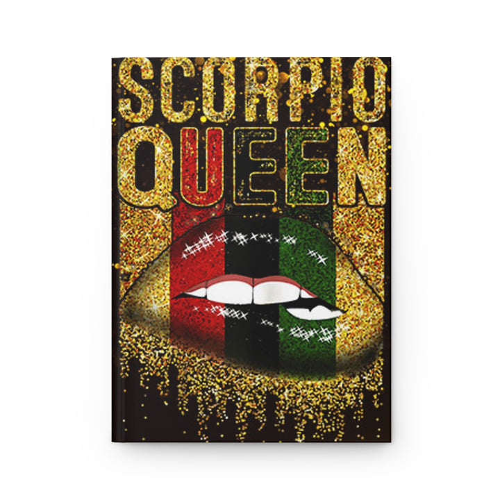 Scorpio Queen Hardcover Journal Matte