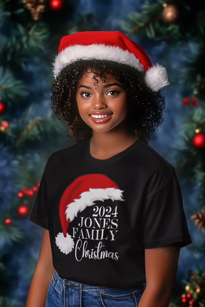 Custom Family Christmas T-shirt