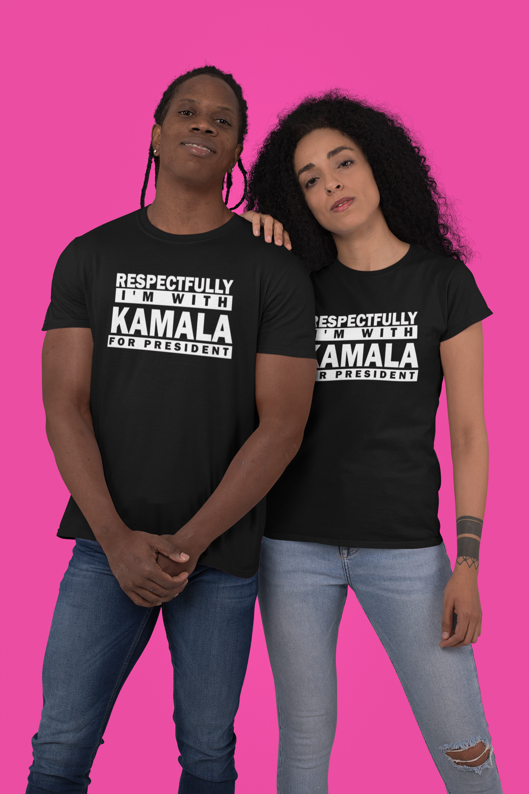 Respectfully I'm With Kamala For President T-Shirt